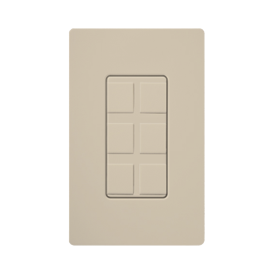 Caja de pared para contactos varios, 6 mini espacios.