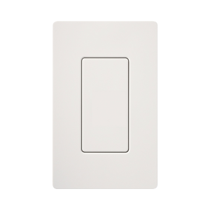 Placa ciega de pared color blanco Snow