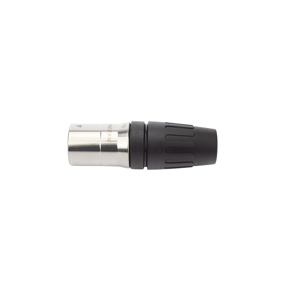 CONECTOR MACHO XLR DE 3 NÚCLEOS CON CARCASA DE ACERO INOXIDABLE Y CONTACTOS CHAPADOS EN ORO - Image 9
