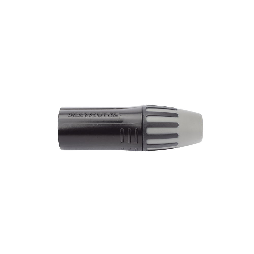 XLR conector de cable macho, carcasa enchapada en negro, contactos enchapados en plata - Image 4