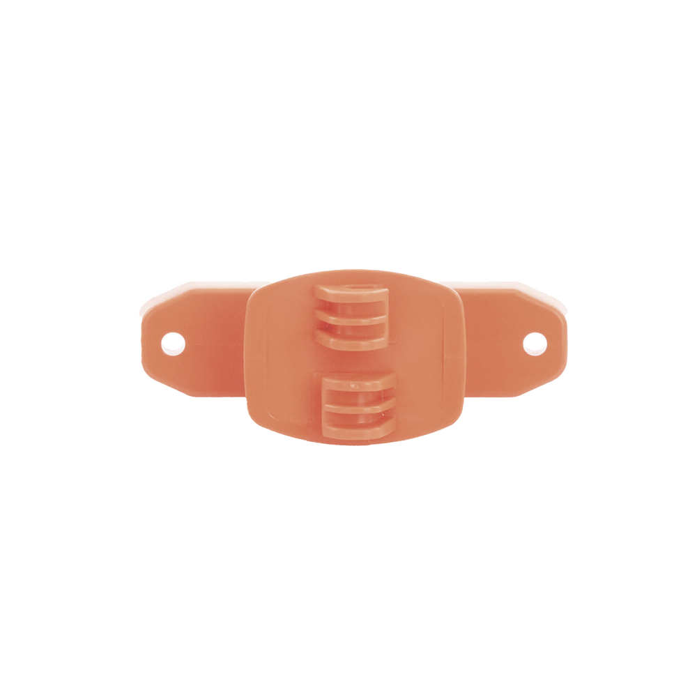 Aislador de Paso color Naranja reforzado para cercos eléctricos, resistente al clima extremoso - Image 3