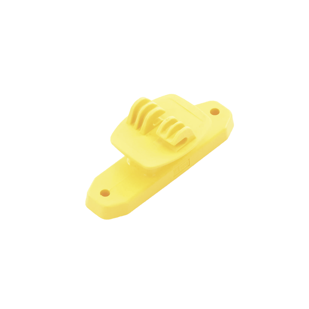 Aislador de Paso color Amarillo reforzado para cercos eléctricos, resistente al clima extremoso - Image 8