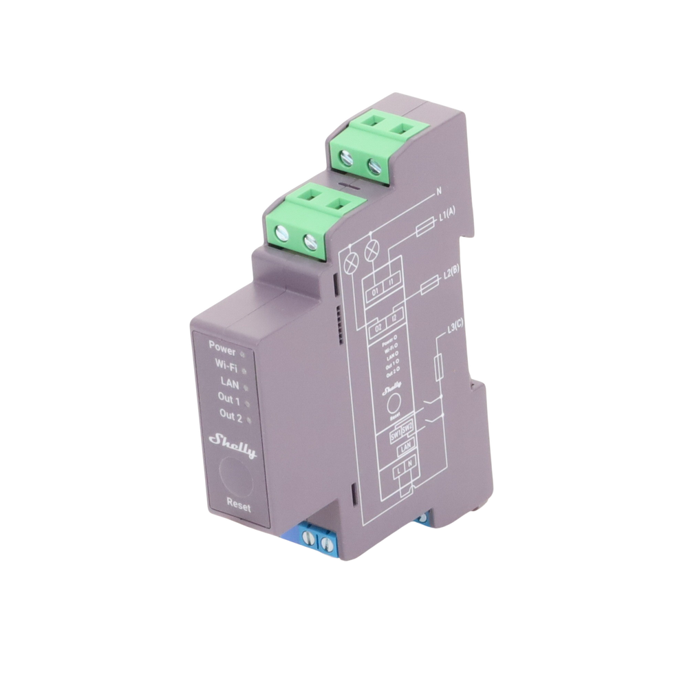 Relevador / Interruptor WIFI/ Industrial y residencial inteligente / Hasta 16A / Soporta Google /Alexa / Nube P2P y control Local / 2 canales y puerto ethernet - Image 2