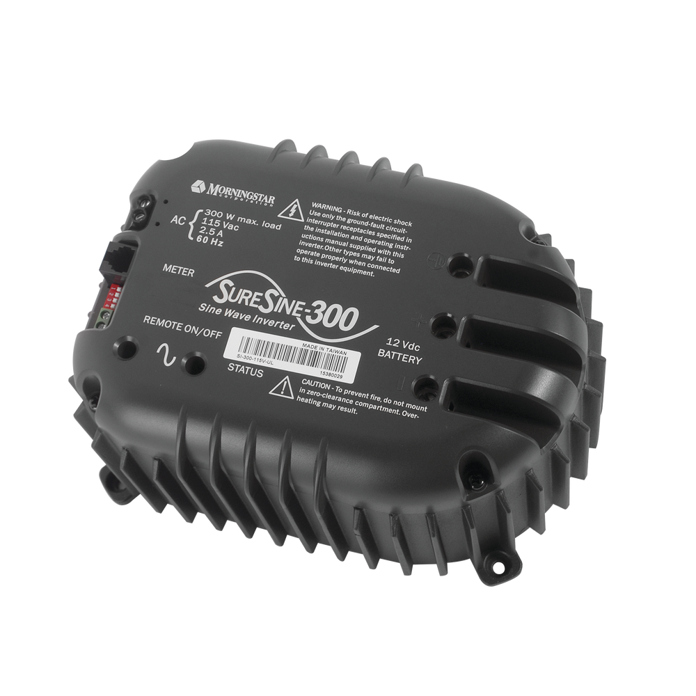 Inversor de Onda Sinusoidal Pura SureSine 300 W / 12 VCC a 110 VCA / 85-90% Eficiencia / Uso Industrial / Certificaci?n UL