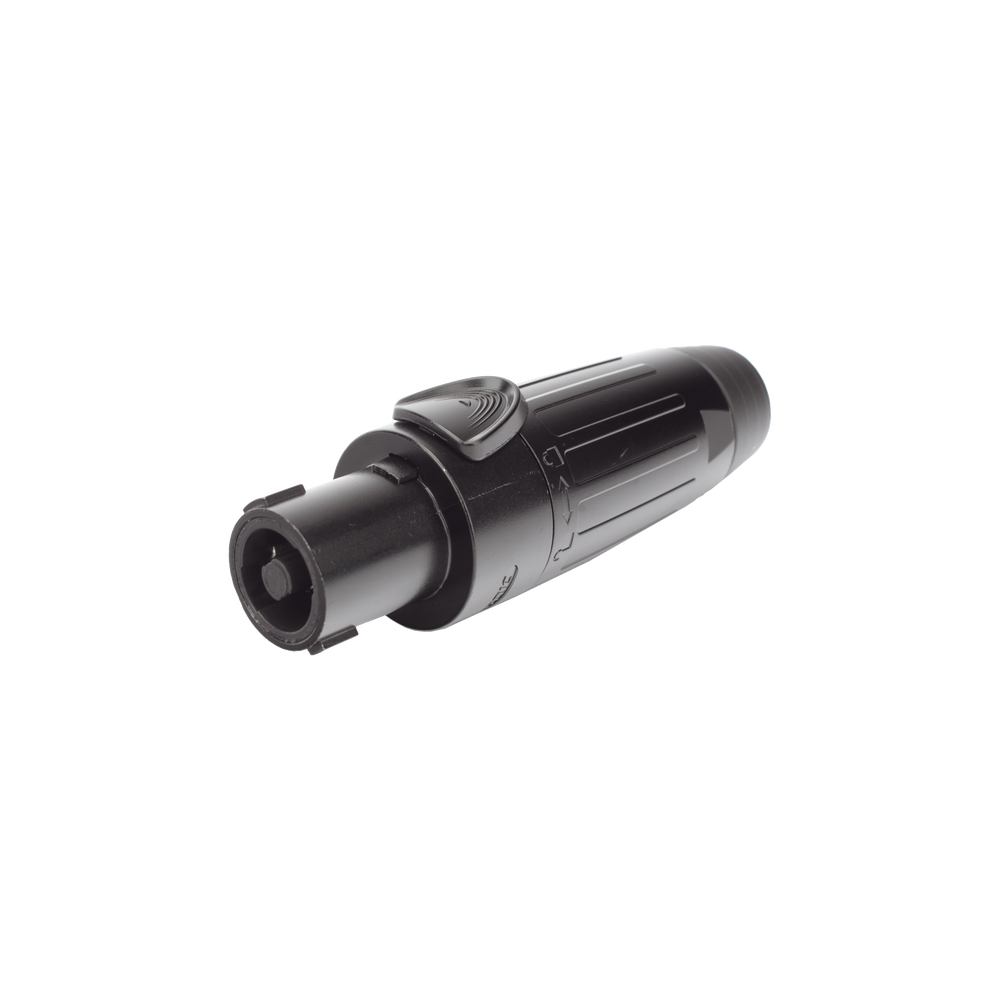 Conector Speakon | Hembra | 4 polos | carcasa negra | Cable AWG10 | 30A - Image 2