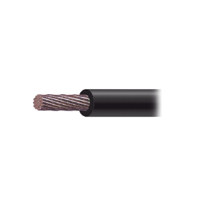 Cable Eléctrico de Cobre Recubierto THW-LS Calibre 2/0 AWG 19 Hilos Color Negro (1,000 metros).