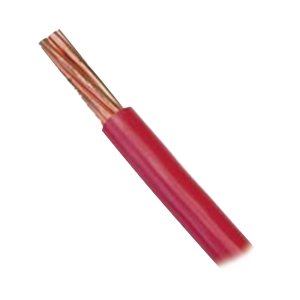 Cable El?ctrico 10 AWG Color Rojo, Conductor de Cobre Suave Cableado. Aislamiento de PVC, Auto Extinguible. Bobina 100 Metros (328.08 Pies)