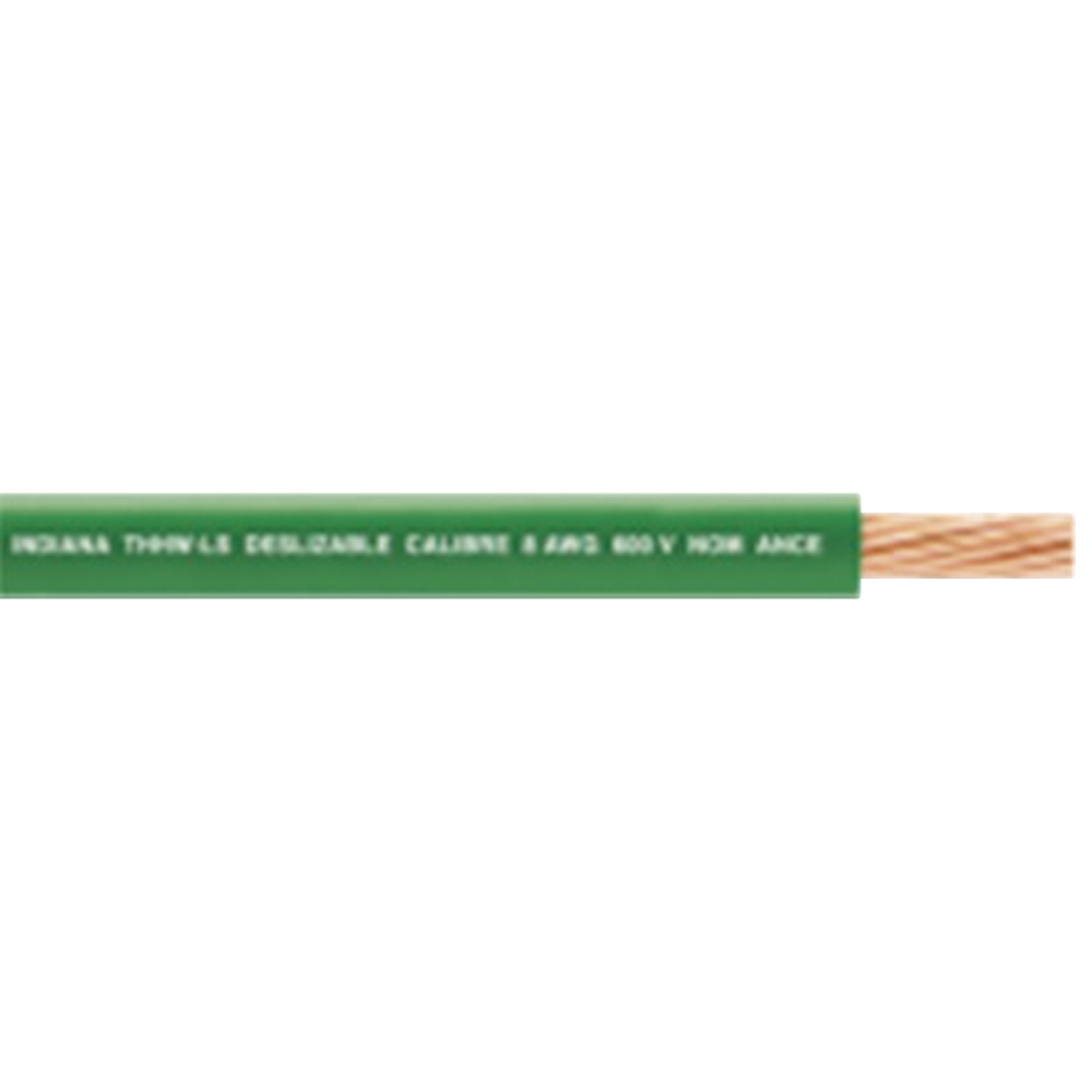 Cable El?ctrico 16 AWG Color Verde, Conductor de Cobre Suave Cableado. Aislamiento de PVC, Auto-Extinguible. Bobina de 100 Metros (328.08 Pies)