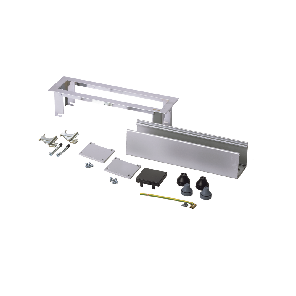 Caja Para Instalación en Escritorio para Voz, Datos o Contactos Eléctricos / Capacidad para 4 Módulos / Salida de Cables Posterior / Los Módulos se Adquieren Aparte / (KFC134/14CY) - Image 2