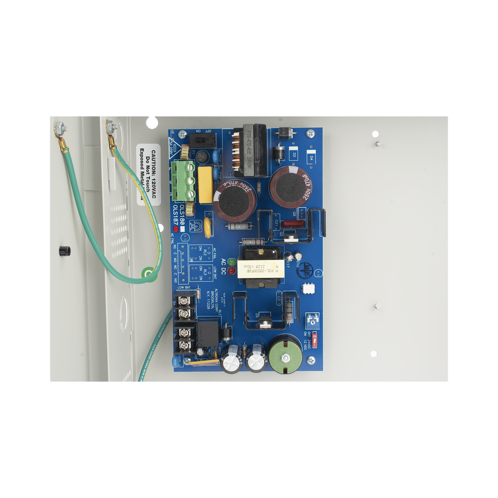 12 o 24 Vcc @ 6 Amp. / fuente de alimentación / 1 salida / capacidad de baterías de respaldo / requieren baterías - Image 7