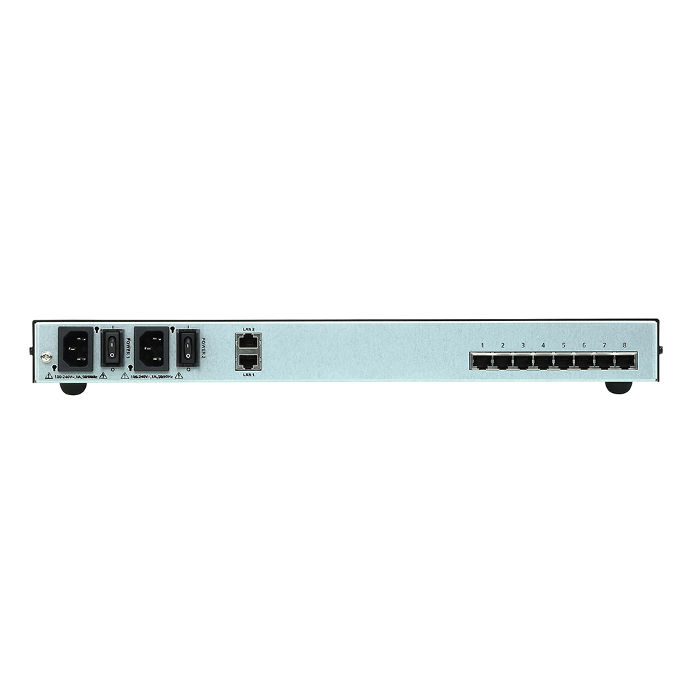 Servidor de consola serie por IP de 8 puertos con puerto de red y fuente de alimentación redundantes - Image 3