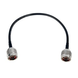 Jumper de 30 cm (11.81 Pulgadas) Fabricado con Cable RG-58U-SYS, Conectores N en Ambos Extremos