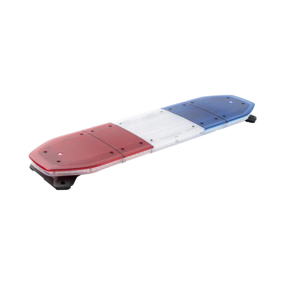 Barra de luces LED de 48", 216 LED, Dual Color, Programable, Rojo/Azul/Ámbar/Claro, Ideal para Equipar Unidades de Seguridad Publica con Domos Rojo, Claro y Azul - Image 9