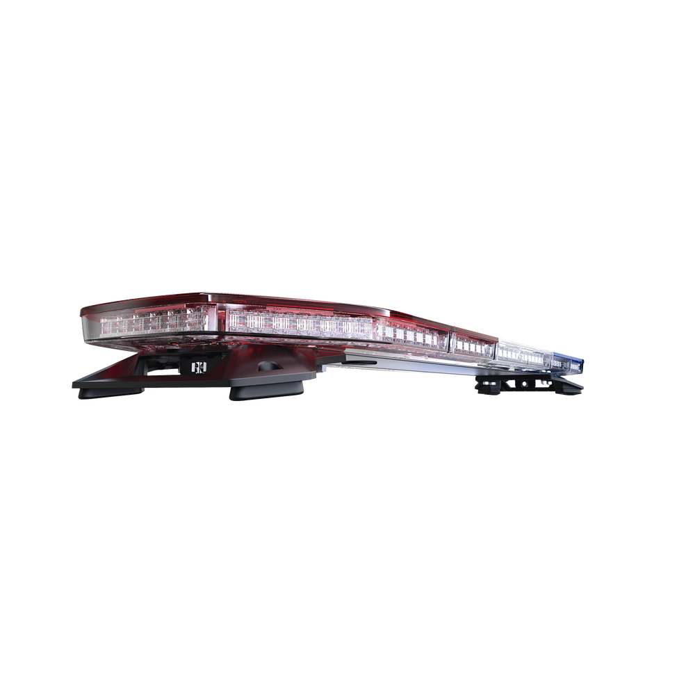 Barra de luces LED de 48", 216 LED, Dual Color, Programable, Rojo/Azul/Ámbar/Claro, Ideal para Equipar Unidades de Seguridad Publica con Domos Rojo, Claro y Azul - Image 3