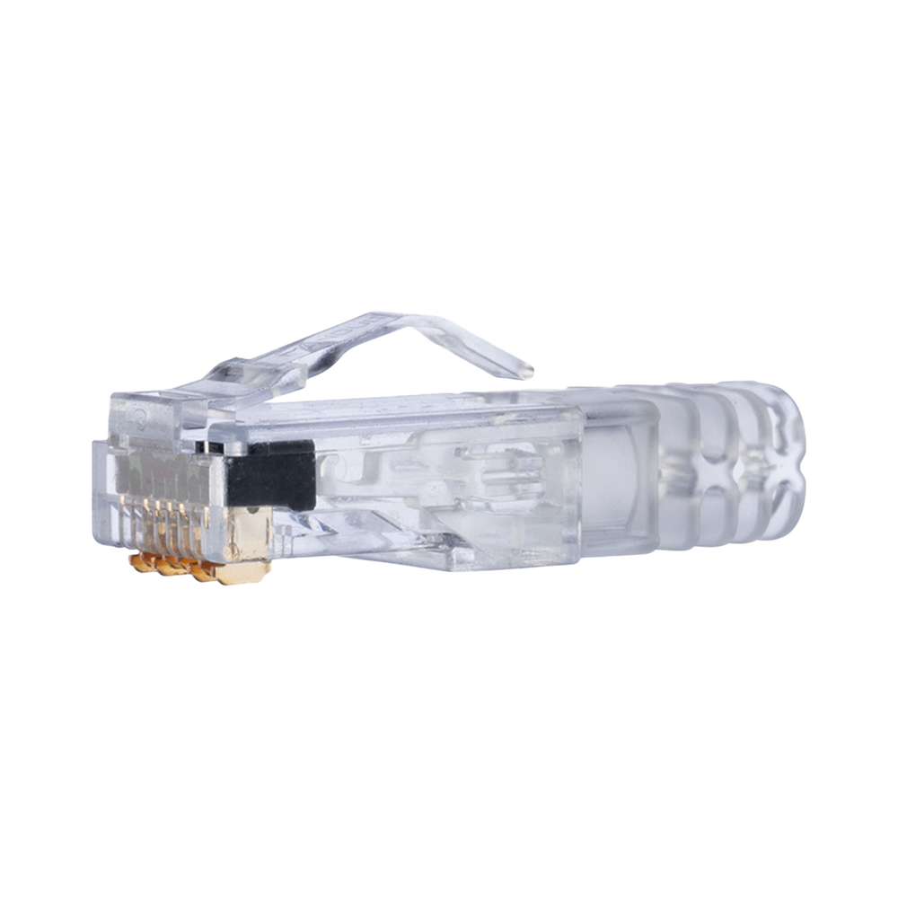 Plug RJ45 Cat6 de 3 Piezas, Para Cable UTP de Calibre 23-24 AWG, Chapado en Oro de 50 micras, Paquete de 100 Piezas - Image 3