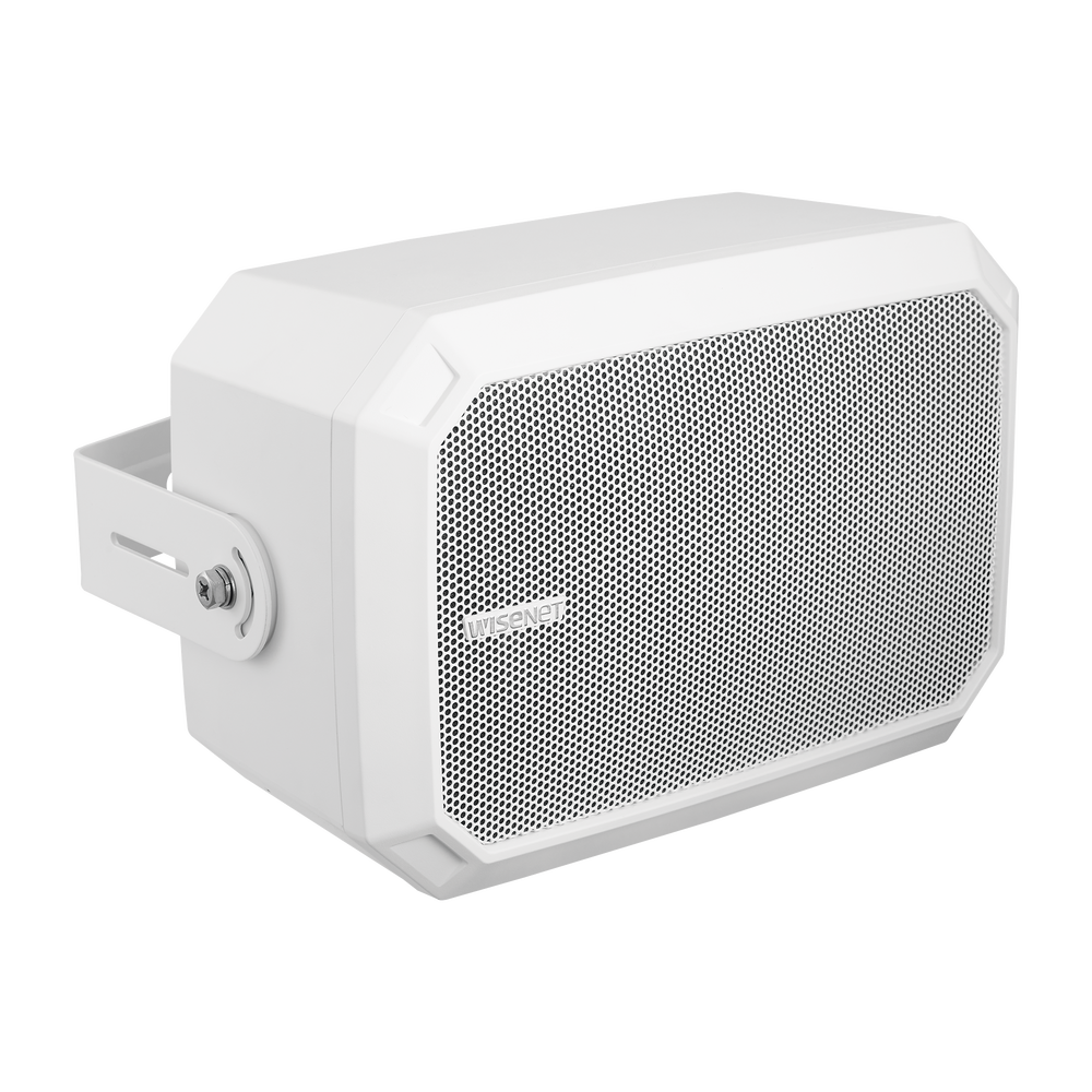 Altavoz IP Para instalacion en pared / Amplificador integrado 10W / PoE+ / Para integración con sistema Hanwha / IP66 / SIP, IPv4, HTTP, DNS, NTP, TCP, UDP, ARP, NDAA. - Image 5