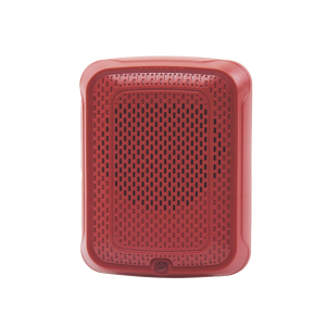 Bocina para Montaje en Pared, Color Rojo, Nuevo Diseño Moderno y Elegante y Menor Consumo de Corriente