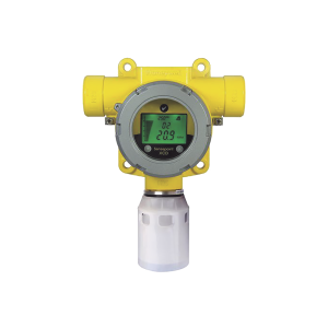 Detector Industrial De Gas, Con Sensor EC De Hidrogeno (H2) 0-1000 ppm, Salida 4-20 mA, Certificación UL/c-UL/INMETRO, Entradas 2x3/4" NPT, Carcasa Pintado De Aluminio Grado Marino, Protección Contra Intemperie De Nailon