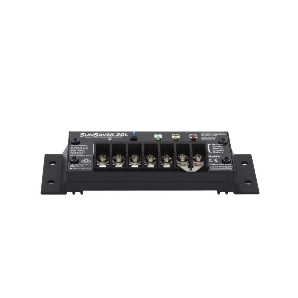 Controlador de Carga Solar SunSaver PWM 20 A / 24 VCC / Encapsulado Ep?xico / Clase 1 Div 2 / Compensaci?n de Temperatura - Image 3