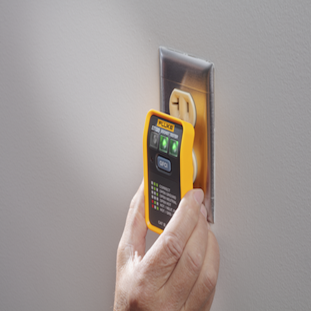 Probador de Tomacorriente Eléctrico Estándar o GFCI, Con LEDs de Alto Brillo y Gráfico Incluido Para Verificar Rápida y Fácilmente el Cableado - Image 5