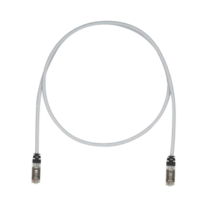 Patch Cord Cat6A, Blindado S/FTP, CM/LS0H, 3.05 Metros (10 Pies), Color Gris