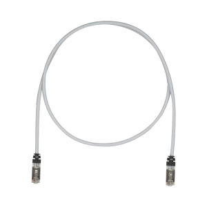Patch Cord Cat6A, Blindado S/FTP, CM/LS0H, 3 Metros (9.84 Pies), Color Gris