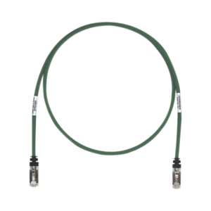 Patch Cord Cat6A, Blindado S/FTP, CM/LS0H, 2.13 Metros (7 Pies), Color Verde
