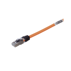 Patch Cord Cat6A, Blindado S/FTP, CM/LS0H, 2.13 Metros (7 Pies), Color Naranja