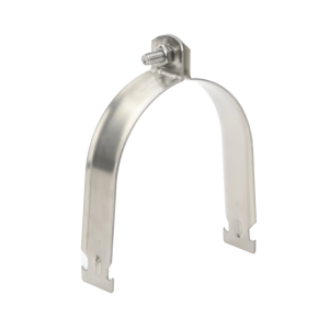 Abrazadera de Acero Inoxidable de 4" Para Unicanal Tipo Strut