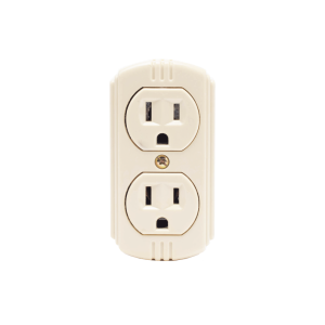 Contacto Dúplex 127 Vca, 15 A Max. Para Sobreponer (Sin perforar la superficie).