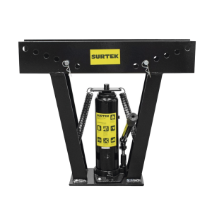 Doblatubos hidráulico de 1/2" a 2" incluye dados con medidas, capacidad 12 toneladas.
