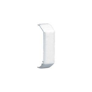 Unión recta de tapa, para uso con canaleta T45, Material PVC Rígido, Color Blanco Mate