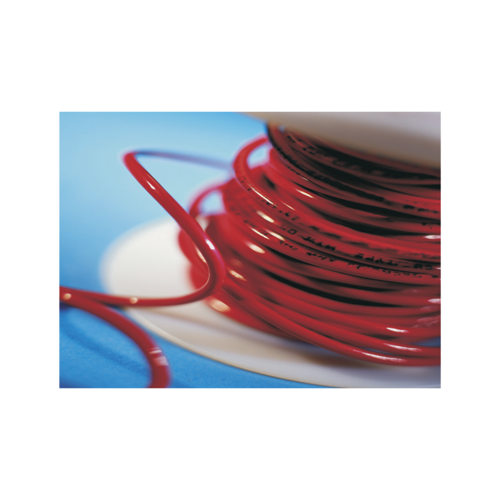 Bobina de 152 Metros de Cable Detector de Calor, Temperatura Fija 68 grados Celsius, Recubrimiento de Nylon Rojo para Aplicaciones en Exterior, con Guía Acerada - Image 2