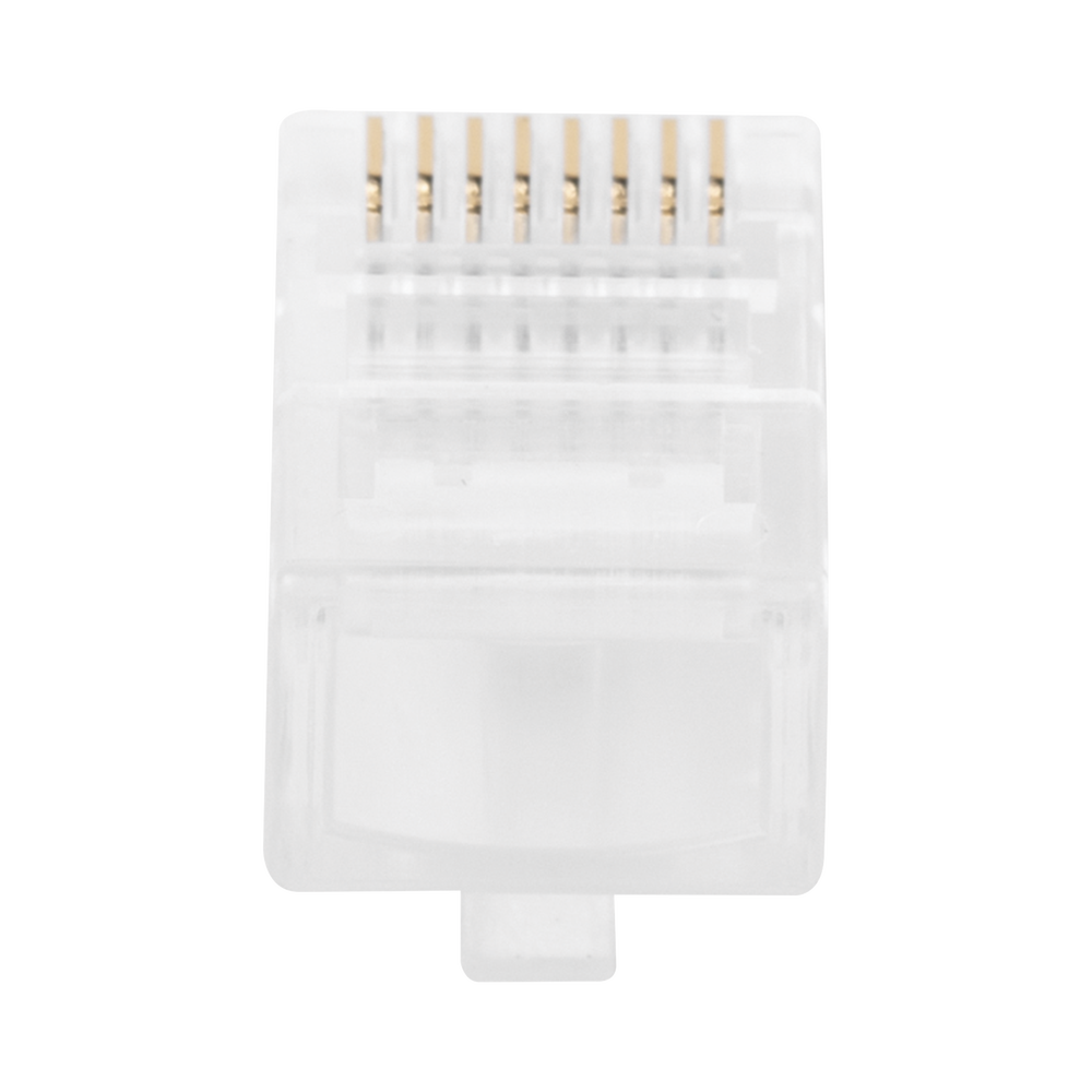 Bote con 100 Piezas de Plug Modular RJ45 Cat5e sin Blindaje, Chapado de Oro a 30 Micras para Durabilidad Extrema - Image 5