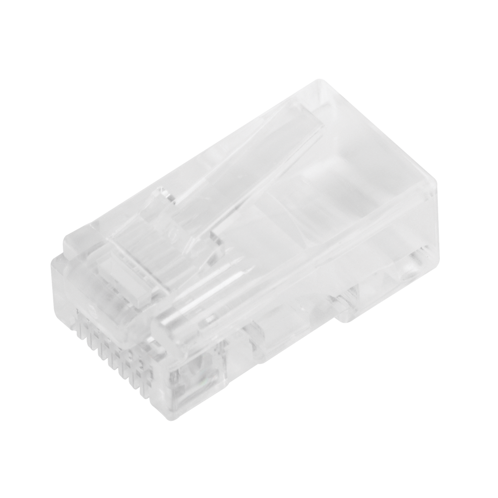 Bote con 100 Piezas de Plug Modular RJ45 Cat5e sin Blindaje, Chapado de Oro a 30 Micras para Durabilidad Extrema - Image 4