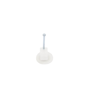 Grapa para cable plano de 6mm color transparente (100pzs) (3210-00100)