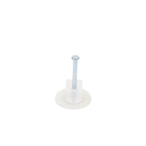 Grapa para cable redondo de 7mm color transparente (100pzs) (3103-00100)
