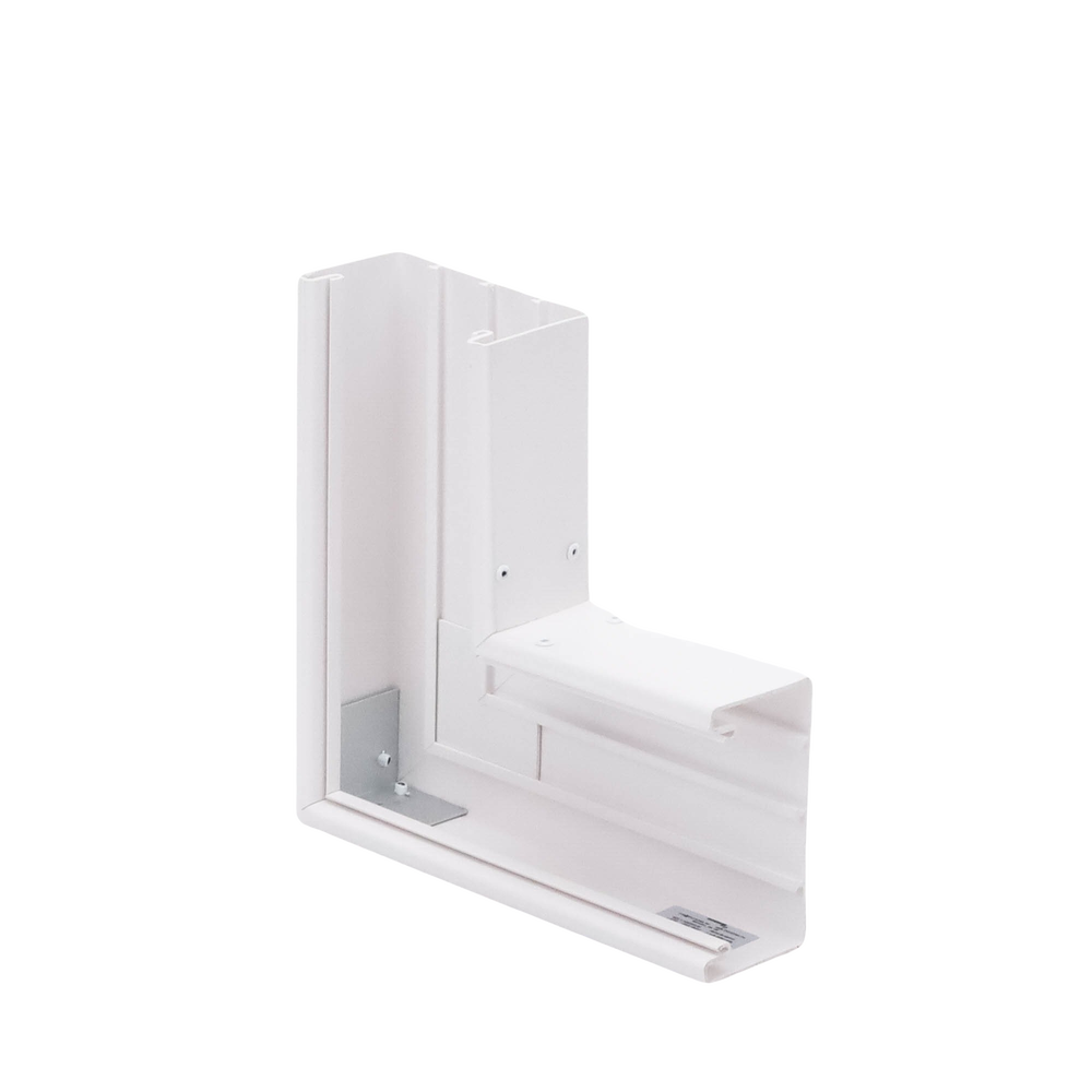 Sección en "L" color blanco de PVC auto extinguible, para canaleta TEK100 (5576-12100) - Image 3