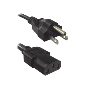 Cable de Poder para Contacto Empotrable TH-CDE-USB-N, 10 A, 125 V