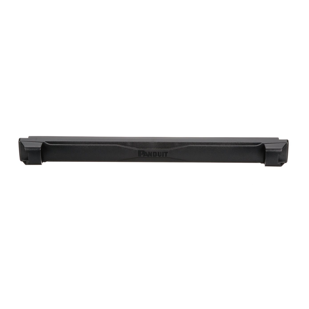 Tapa Ciega Estándar de 19in, Compatible con Racks con Rieles de Orificio Cuadrado, Instalación sin Herramienta, Plano, 1 UR, Color Negro - Image 2