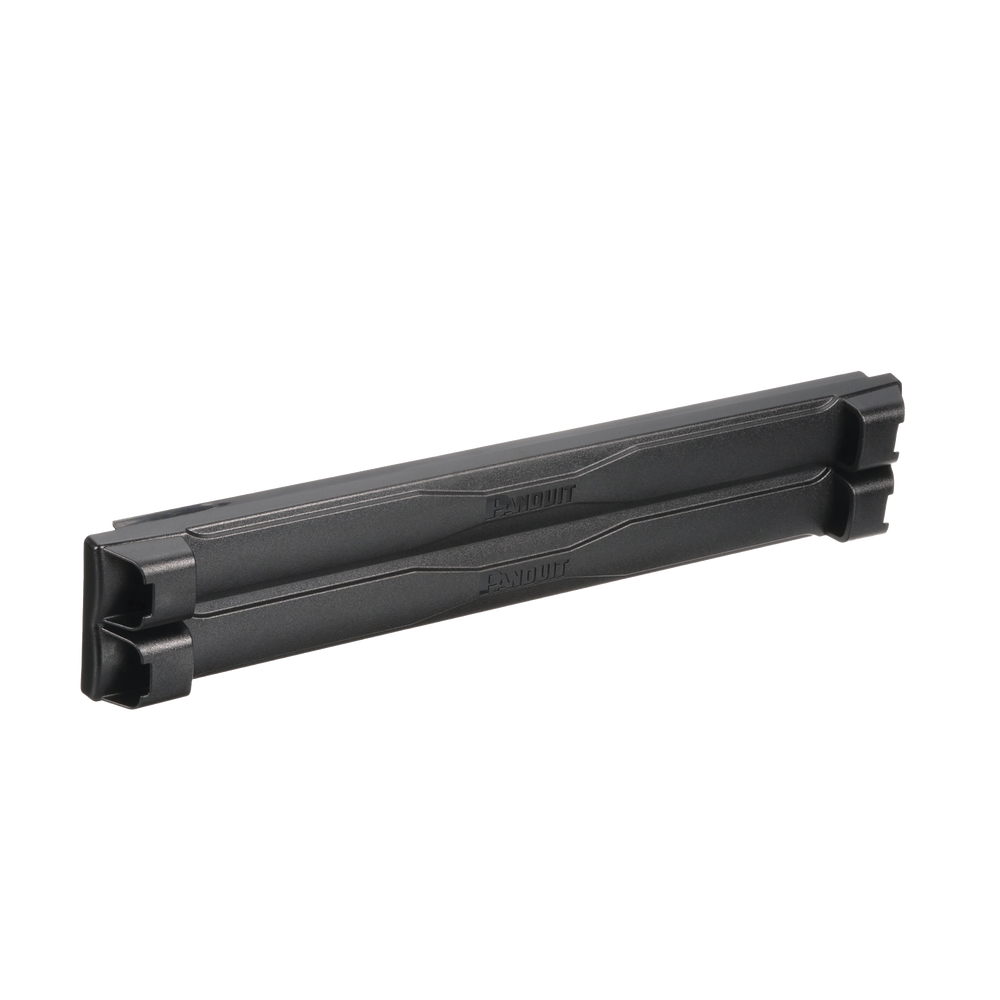 Tapa Ciega Estándar de 19in, Compatible con Racks con Rieles de Orificio Cuadrado, Instalación sin Herramienta, Plano, 2 UR, Color Negro - Image 2