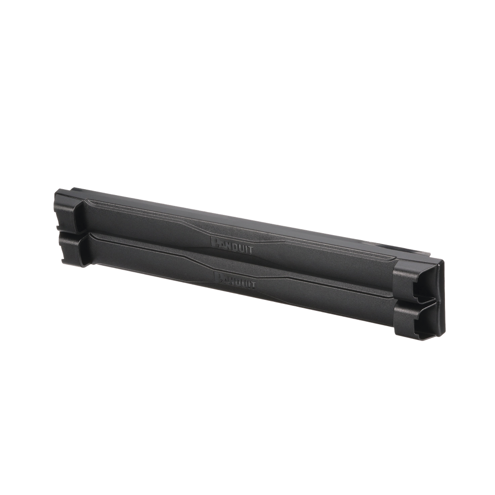 Tapa Ciega Estándar de 19in, Compatible con Racks con Rieles de Orificio Cuadrado, Instalación sin Herramienta, Plano, 2 UR, Color Negro - Image 3