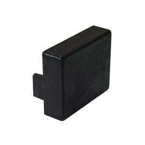 Tapa Final en Color Negro de PVC Auto Extinguible, Para Canaleta TMK-1720-N-CC (5290-02003)