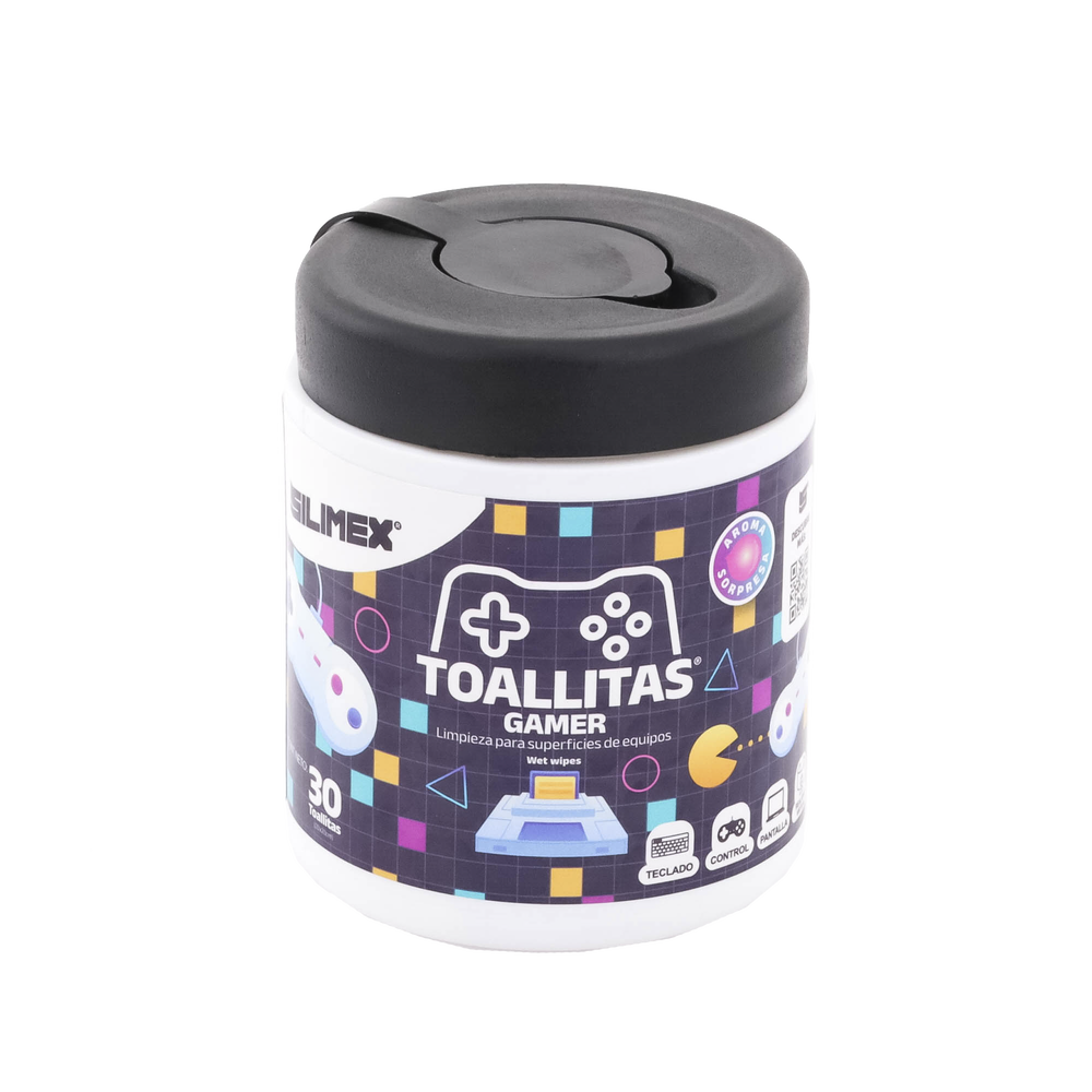 Toallitas Gamers, Excelente Opci?n Para Gamers Que Buscan Mantener Sus Consolas y Accesorios en Perfecto Estado, Libres de Suciedad y Protegidos Contra Bacterias - Image 2