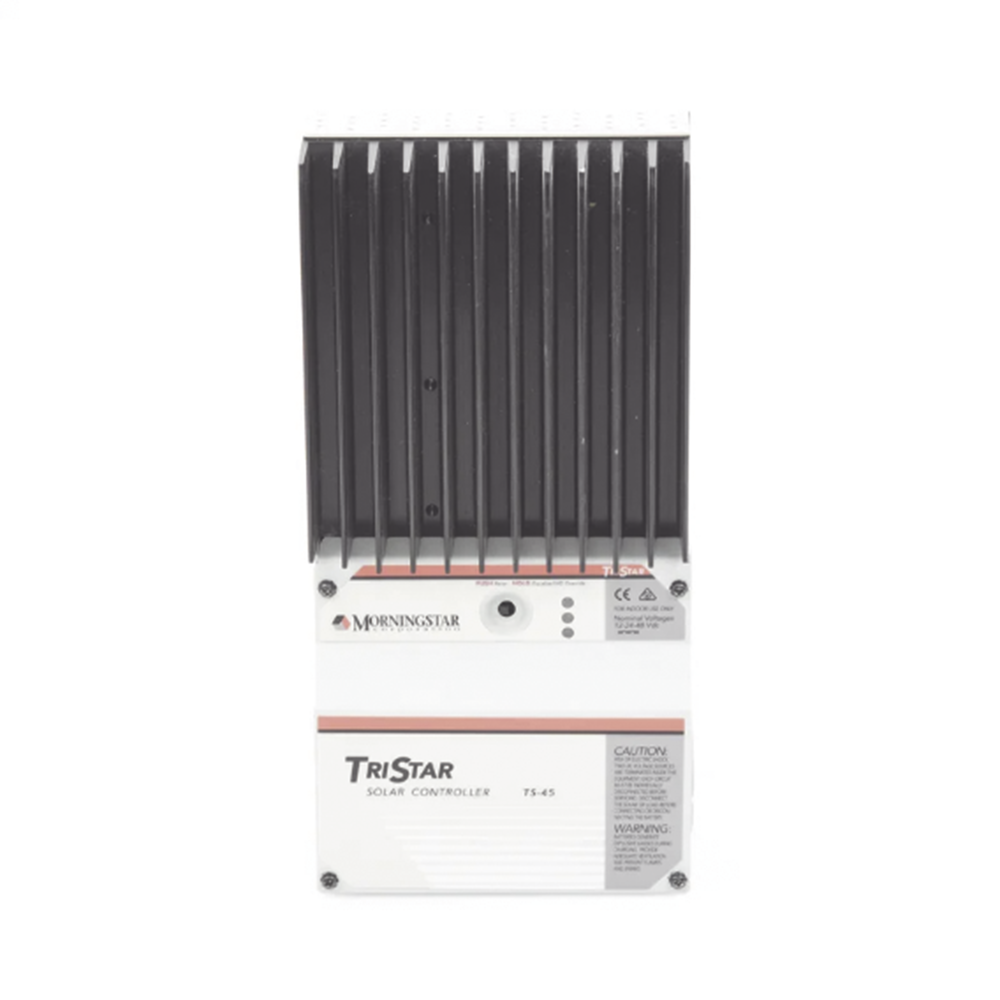 Controlador de Carga Solar TriStar PWM 45 A / 12V 24V 48V / Puerto RS-232 / Hasta 4 kW / Disipador de Calor / 7 Preajustes - Image 2