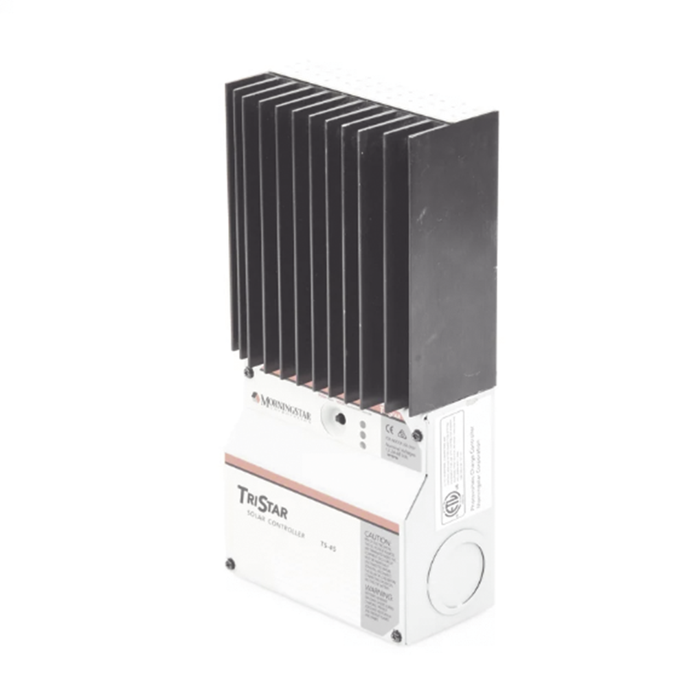 Controlador de Carga Solar TriStar PWM 45 A / 12V 24V 48V / Puerto RS-232 / Hasta 4 kW / Disipador de Calor / 7 Preajustes - Image 3