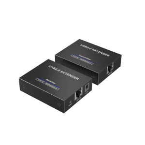 Kit EXTENSOR USB 2.0 de 4 Puertos para Distancias de Hasta 150 m | Soporta USB 2.0, USB 1.1 y USB 1.0 | UTP Cat 5e/6/6a/7 | Soporta Switch Gigabit | Ideal para Cámaras WEB, Impresoras, Escáner, Memorias, Mouse, etc.