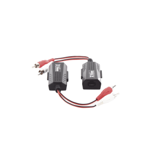 Balun Extensor de Audio Analogo Estereo RCA a RJ45 / Distancia 800 Metros (2625 Pies) / Cable CAT5-6 / Conector 100% Cobre / Protecci?n TVS, Calidad Premium