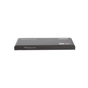 Splitter HDMI 4K de 1 Entrada a 8 Salidas (Simultaneas) | Soporta 4K×2K | Ajuste de resoluciones EDID | HDR | HDMI 2.0 | HDCP 2.2 | Permite mezclar pantallas en 4K y 1080P