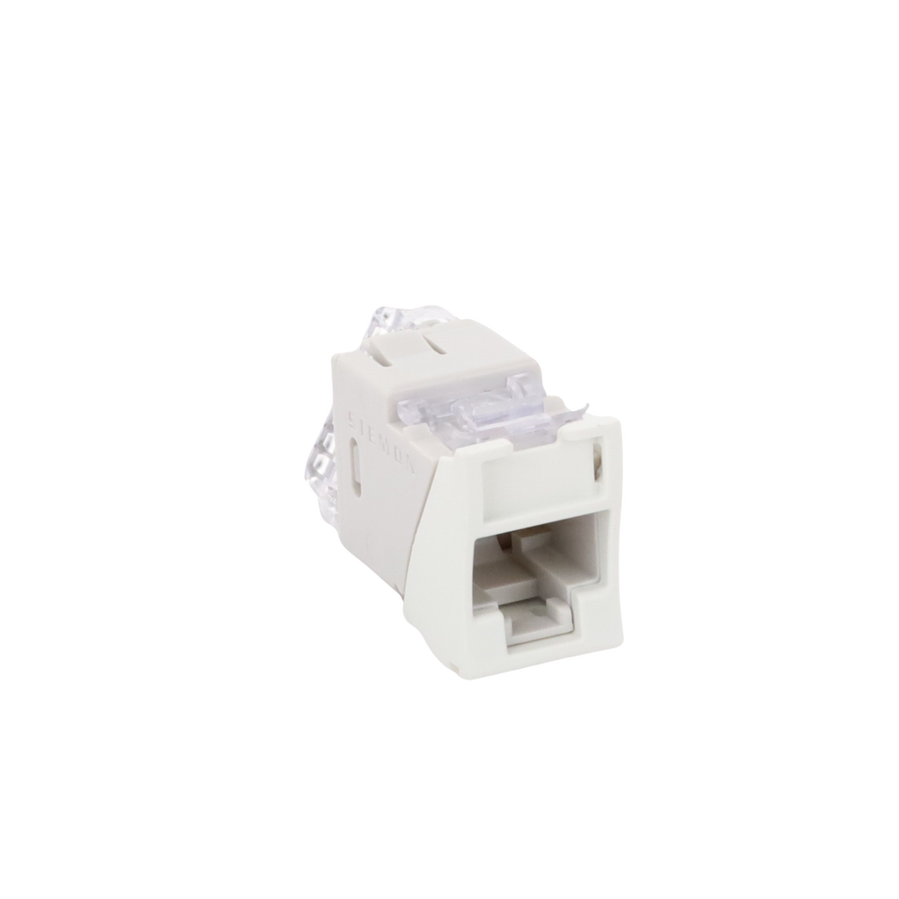 Jack Ultramax Cat6, UTP, Montaje H?brido en Placa de Pared (Plano y Angulado), Color Blanco, Punch Down - Image 5
